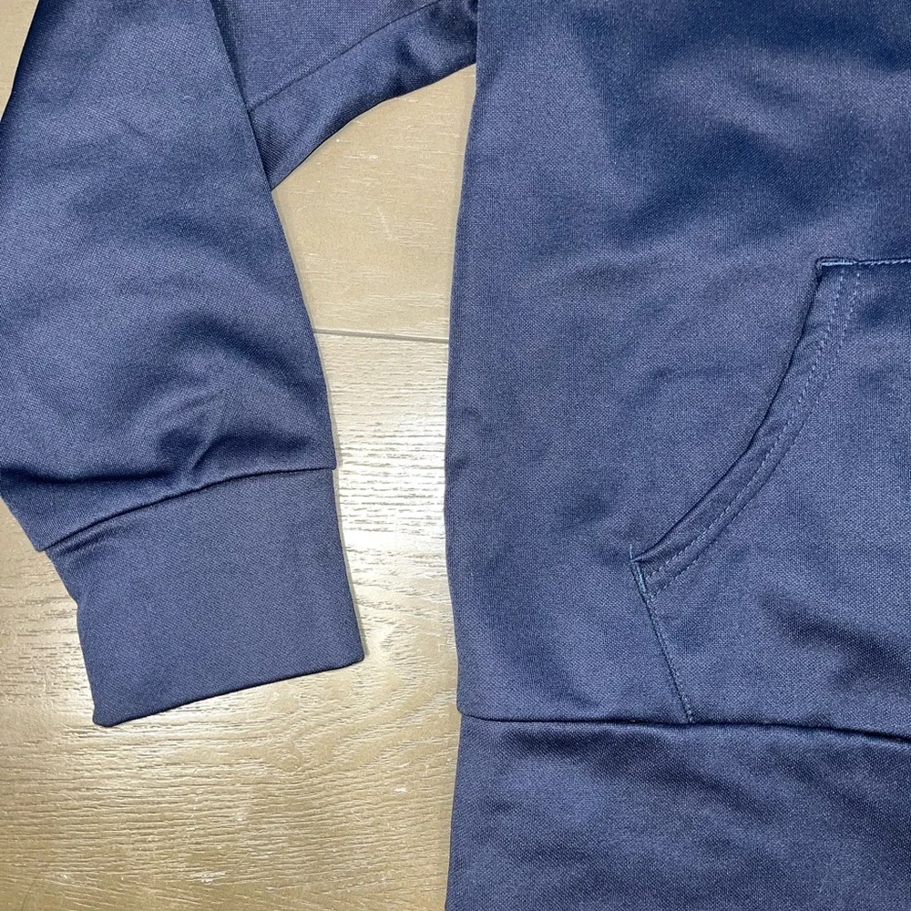 USA Soccer Full Zip Track Jacket Hoodie Kangaroo Pocket EUC Boys Large